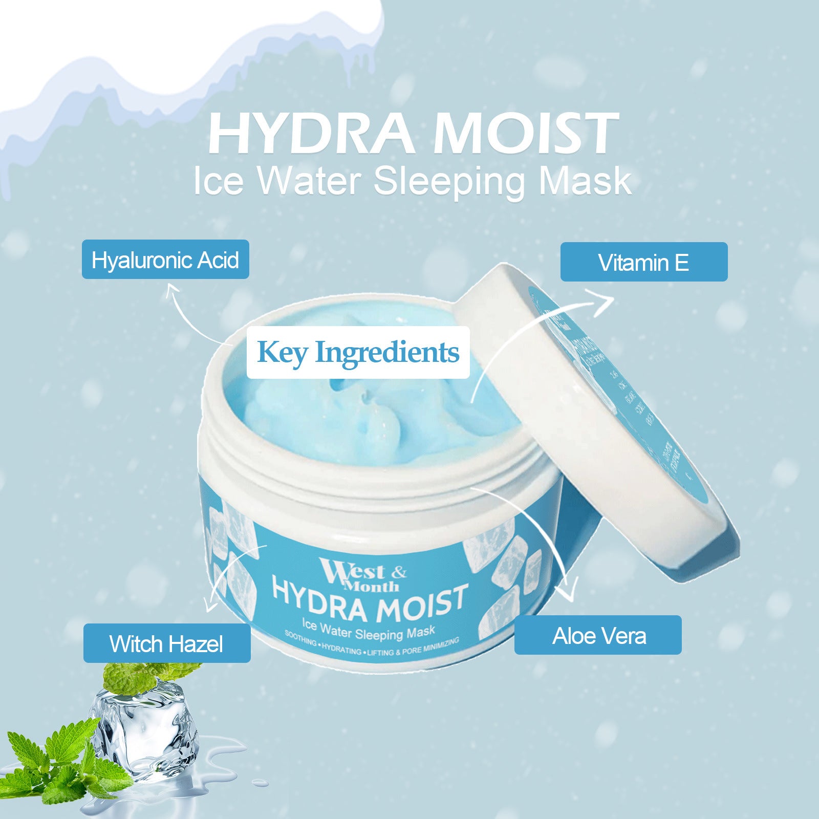 Brightening Sleep Mask Deep Cleansing Pores