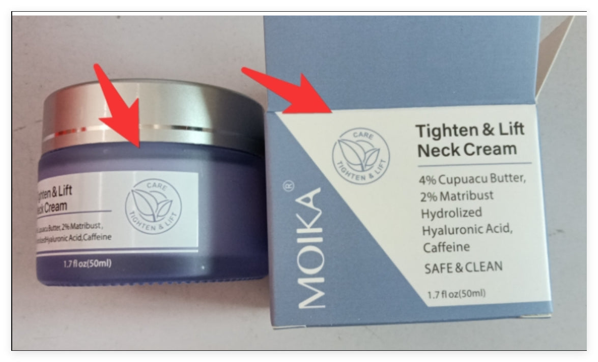 Fine Lines Anti-Aging Necklines Lifting Shaping Beauty Neck Cream