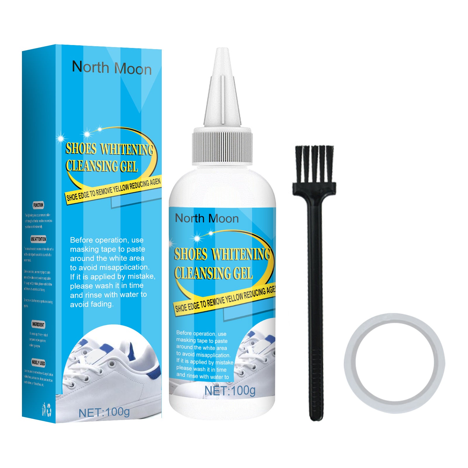 Brightening Decontamination Brightening Washing And Yellowing Cleaning Agent