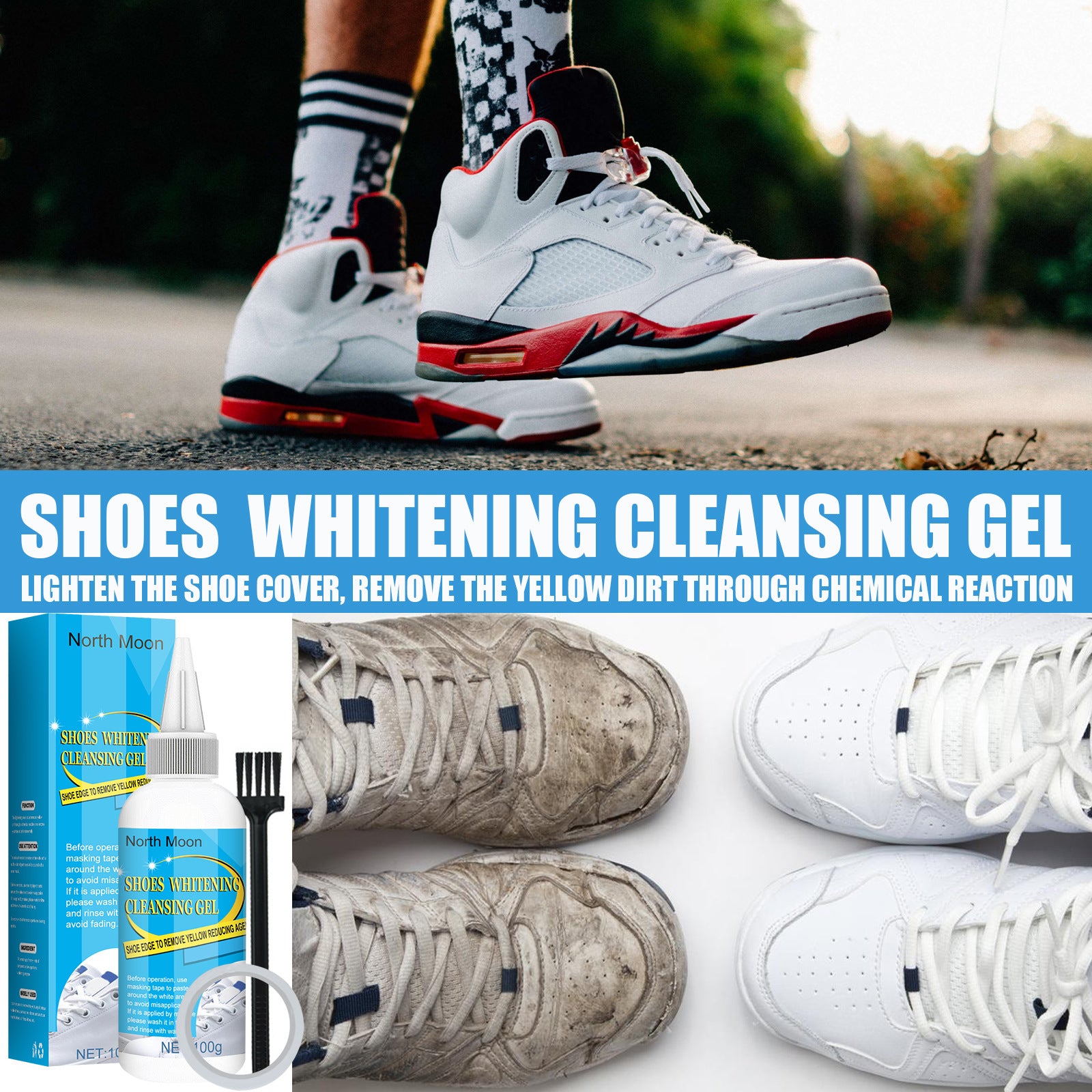 Brightening Decontamination Brightening Washing And Yellowing Cleaning Agent