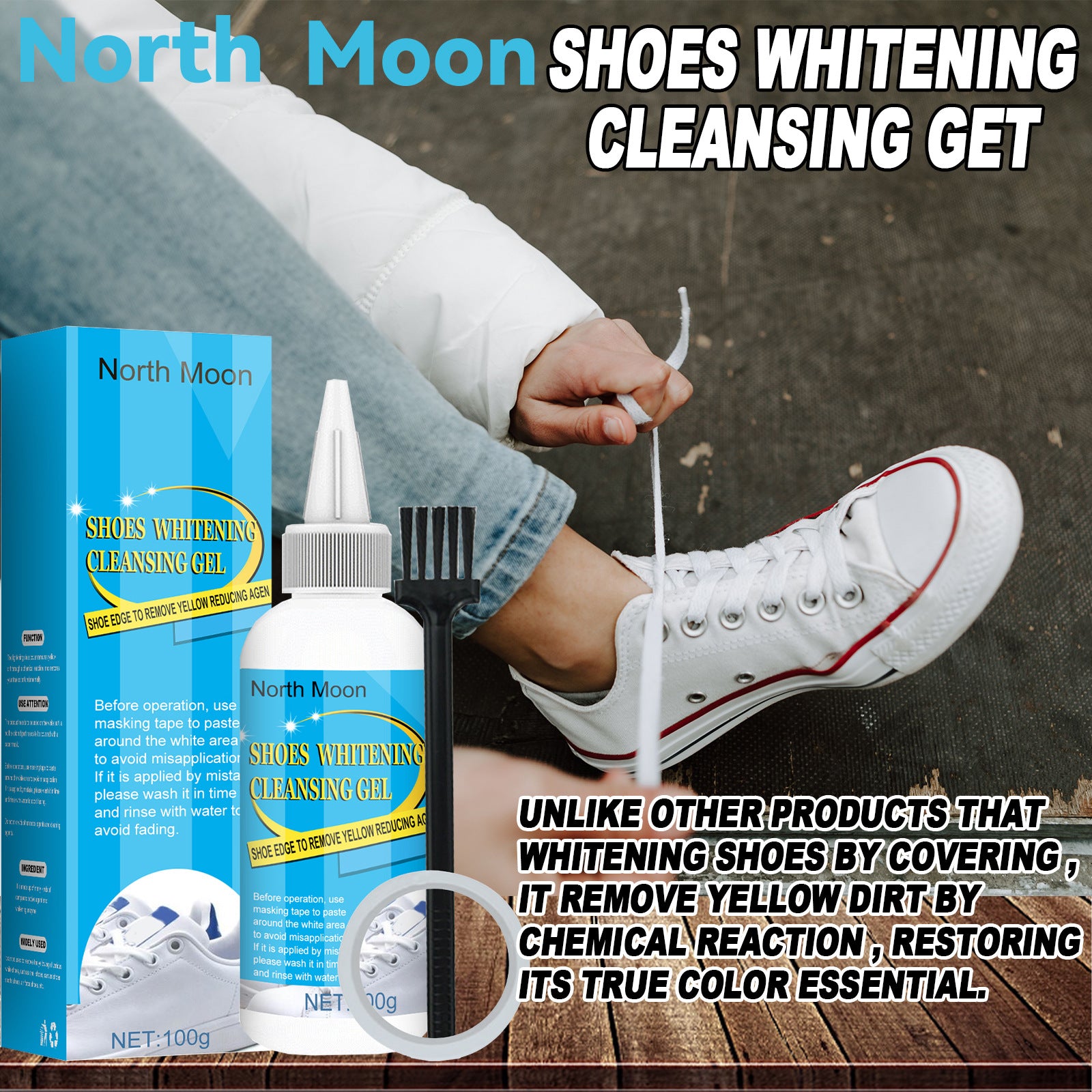 Brightening Decontamination Brightening Washing And Yellowing Cleaning Agent