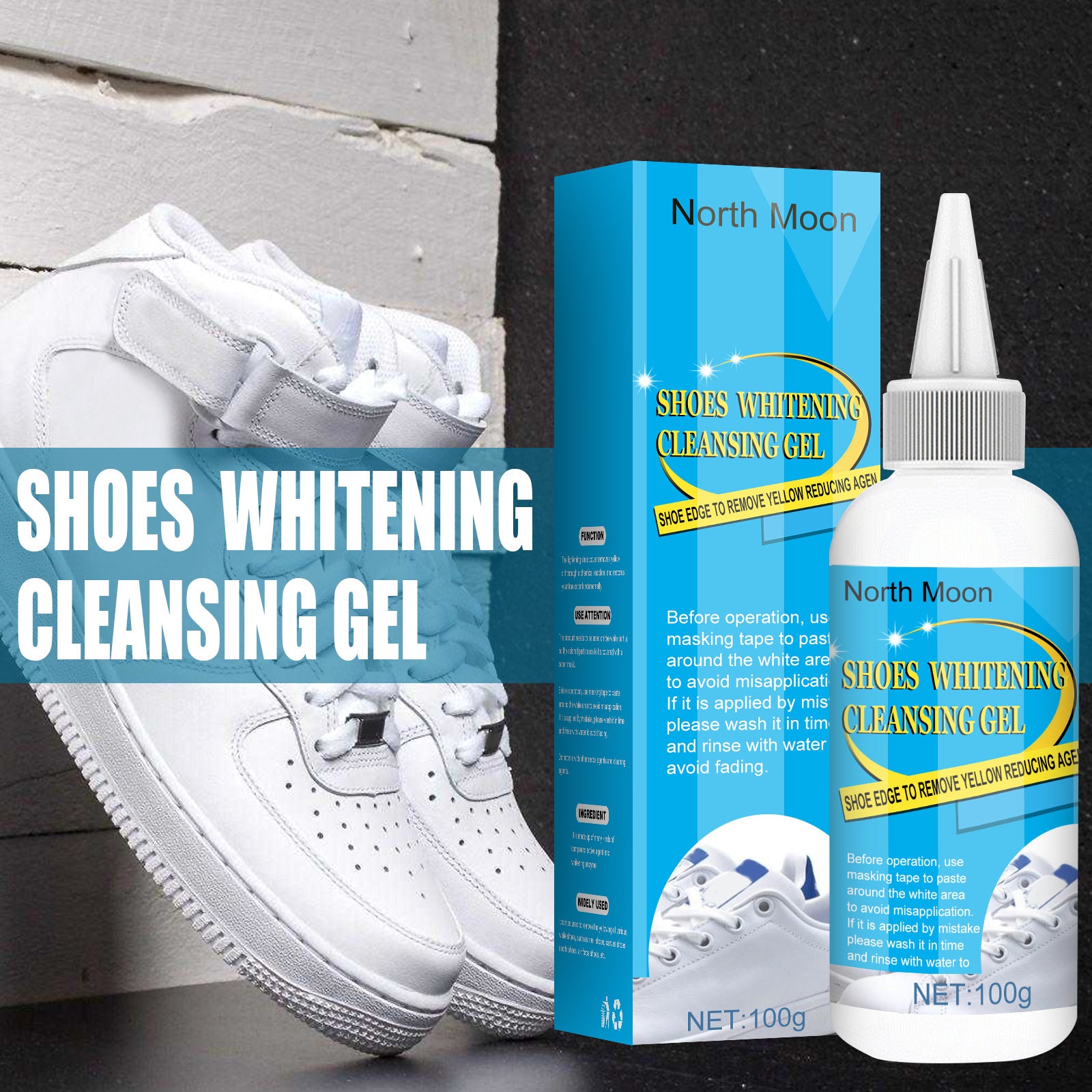 Brightening Decontamination Brightening Washing And Yellowing Cleaning Agent